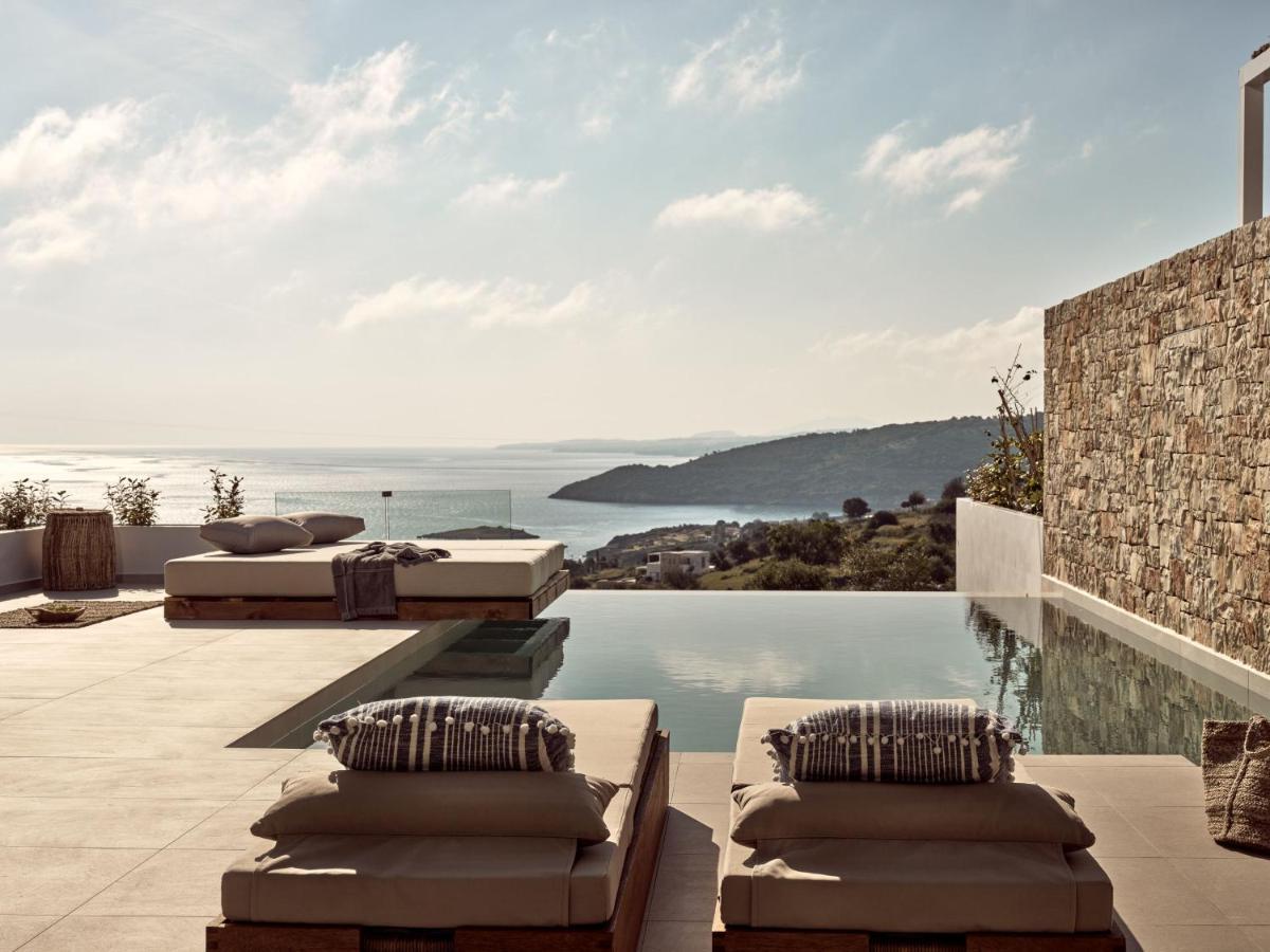 The Sall Suites Complex A - Iconic Sea Views, By Zantewize Agios Nikolaos  Bagian luar foto